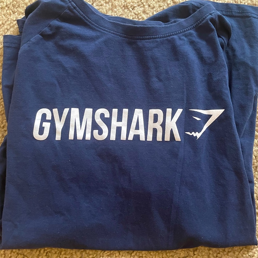 Blue Gymshark Tee